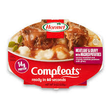 Eatsmarter has over 80000 healthy & delicious recipes online. Amazon Com Hormel Compleats Meatloaf Gravy With Mashed Potatoes Microwave Trays 9 Ounces Pack Of 6 Prepared Meat Dishes Everything Else