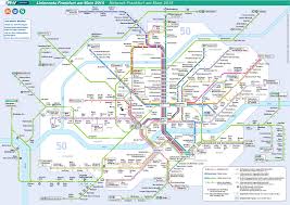Par la fenétre ouverte bonjour! U Bahn Plan Du Metro De Francfort Allemagne