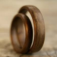 Special Price Bentwood Ring Pair Walnut Wooden Ring Set Handcrafted Wood Wedding Rings Custom Made Wood Wedding Ring Wooden Wedding Bands Wooden Wedding Ring