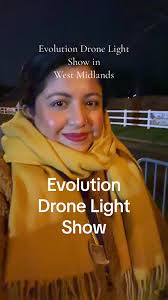 Evolution drone light show #dronelightshow #westmidlandsactivities  #bristolthingstodo