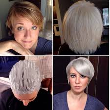 If you've been following us on snapchat, twitter and instagram during the. How To Gracefully Transition To Gray Hair After Years Of Coloring Transition To Gray Hair Bob Hair Color Silver Grey Hair