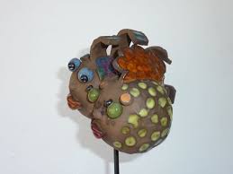 265 profil couple premium high res photos. Petit Couple A Pois Profil 1 Sculpture By Regine Oger Artmajeur