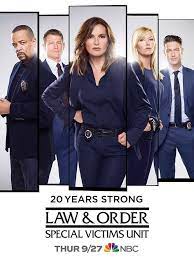 Law And Order Svu Poster Makes A Bold Statement For Historic Season 20 E Online Law And Order Special Victims Unit Law And Order Law And Order Svu