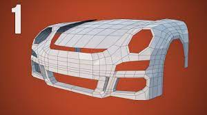 Cgc Classic Modeling A Porsche Pt 1 Hood Bumper And Fenders Blend Blender 3d 3d Modeling Tutorial Videos Tutorial