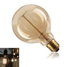 These squirrel cage light bulbs are based on the style of the traditional, 1930's edison light bulbs for a beautiful, vintage lighting solution with around 4000 hours of lamp life. Buy 40w 110v 220v G95 Round Edison Squirrel Cage Filament Bulb E27 Screw Vintage Light Bulb At Affordable Prices Free Shipping Real Reviews With Photos Joom