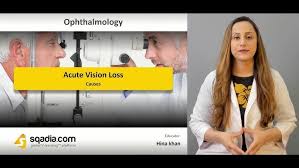 Image result for Acute Vision Loss