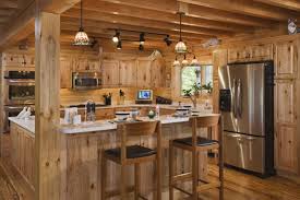 Kitchen5 Log Home Blog By Honest Abe Log Home Kitchens Rustic Cabin Kitchens Log Cabin Kitchens