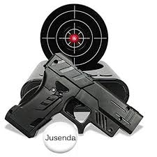 Le pistolet d'alarme ou de défense utilise des cartouches à blanc ou à gaz. Pistolet Alarme Gadget Laser Cible Arme A Feu Horloge De Bureau Numerique Electronique Montre De Table Horloge Amusante Pour Enfants Aliexpress