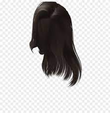 Free Roblox Black Hair Png Image With Transparent Background Png Free Png Images Black Hair Roblox Hair Png Hoodie Roblox