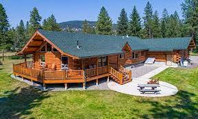 Walking trail, catch and release fishing, and beautiful nature. Montana Log Homes Amish Log Builders Meadowlark Log Homes Meadowlark Log Homes