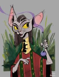 Asitari Character Design Sphinx Cat Character
