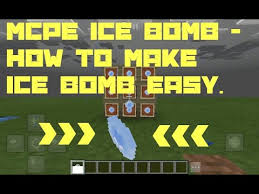 Grows plants to maturity in a single. Ilmu Pengetahuan 8 Minecraft Education Edition Recipes Ice Bomb