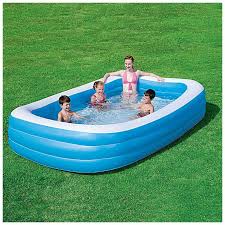 Bestway Rectangular Family Pool Family Pool Portable Swimming Pools Inflatable Swimming Pool