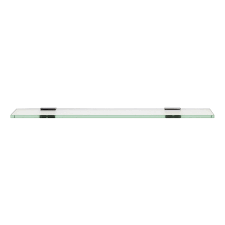 600mm x 120mm x 50mm. Bathroom Accessories Shop Online Plumbing World Tranquillity Toughened 450mm Glass Shelf With Square Brackets