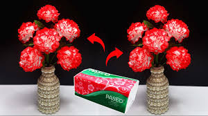 Selepas anda selesai membuat bunga kertas kertas tisu, anda boleh memaparkannya. Ide Kreatif Bunga Dari Kertas Tisu Bunga Hias Dari Tisu Paseo Youtube