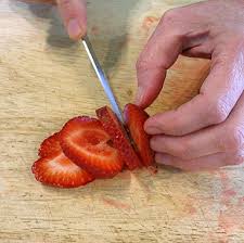 Learn how to easily carve a strawberry into a rose! Strawberries Hearts Craftybaking Formerly Baking911