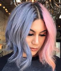 Pin By Miku Love1234 On Sac Modeli Fikirleri Aesthetic Hair Two Color Hair Bright Hair Colors