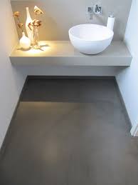 Beton Unique Beton Cire April 2012 Betonfussboden Betonboden Badezimmer Grau