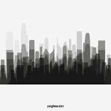 Black And White City Silhouette City Clipart Black And White City Png Transparent Clipart Image And Psd File For Free Download City Silhouette Black And White Building Black And White City
