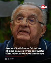 Em conversa com os jornalistas Fernando Castilho, Adriana Guarda e Anne  Barretto, João Carlos Paes Mendonça relembra a trajetória de 90 anos do  Grupo JCPM, criado por seu pai. De uma pequena