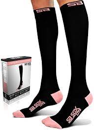 Sb Sox Lite Compression Socks 15 20mmhg For Men Women Best Stockings For Running Medic Compression Socks Womens Compression Socks Best Socks For Running