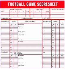 Fillable and printable football score sheet 2021. Football Stats Sheet Excel Template Best Of 14 Football Stat Sheet Template Excel Exceltemplates Football Football Score Templates
