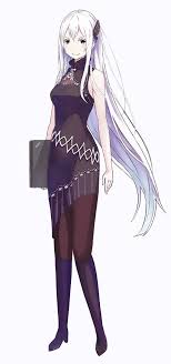pin de ケイ em echidna re zero re zero garotas menina anime