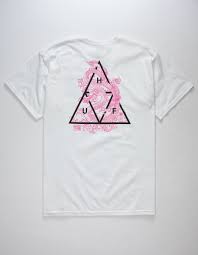 Huf Dragon Triple Triangle Mens T Shirt White 332748150
