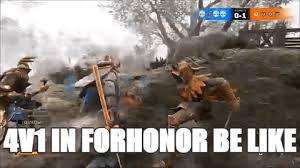 Each faction contains a range of highly skilled, deadly warriors separated into four distinct classes. 4v1ing In For Honor Forhonor