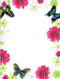 Flower Border Designs For Cards Card Design Flower Border Floral Border Design