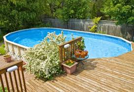 15 gorgeous ways to landscape around a pool. Above Ground Pool Landscaping Ideas Deshouse