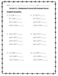 Go Math Practice 5th Grade 4 1 Multiplication With Decimals Math Practices Math Go Math