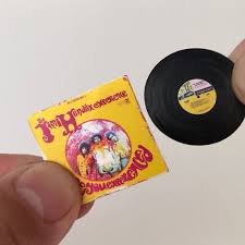 Any Guesses On What I Used To Make This Miniature Vinyl Record Be Very Specific First One To Answer Correctly W Miniatures Vinyl Records Halloween Miniatures