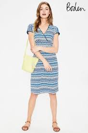 Boden Blue Casual Jersey Dress Jersey Dress Dresses Day Dresses