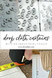 See more ideas about drop cloth curtains, drop cloth, curtains. How To Make Diy Curtains Out Of Drop Cloths Diva Of Diy