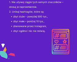 Obraz: Używaj hashtagów