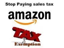 How To Get Sales Tax Exemption On Amazon / Sales Tax Exempt - Youtube