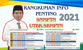 Jadwal seleksi nasional masuk perguruan tinggi negeri (snmptn) 2021. Jadwal Resmi Utbk Sbmptn 2021