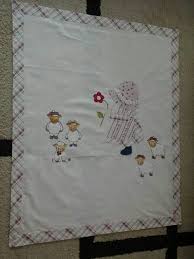 Pamuklu Kumas Uzerine Aplik Bebek Pikesi Bebek Yorganlari Bebek Kundagi Kanavice