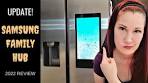 SAMSUNG FAMILY HUB SMART FRIDGE REVIEW // 2022 ...