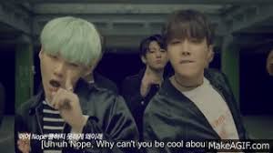 Here is the history of bts and jessi interaction. Eng Sub Bts Sk Telecom Cf 5 Bts Vs Jessi On Make A Gif