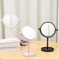 Portable 360 Rotaty 14 Led Light Makeup Mirrors Vanity Table Lamp Touch Screen Alexnld Com