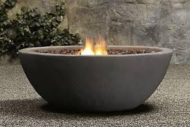 Lava Rock Propane Fire Bowl Gardenista Cool Fire Pits Garden Fire Pit Outdoor Fire