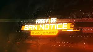 These are the codes of free fire july 2021 remember press the red button to view active codes de free fire. Free Fire Ban Notice Youtube