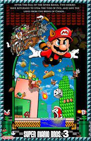 mario bros 3 poster with border by whittingtonrhett deviantart com on deviantart super mario art mario bros super mario games