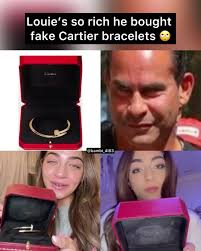 Louies so rich, he bought fake Cartier bracelets 🙄 #RHONJ #rhonj  #teresagiudice #louieruelas #melissagorga #margaretjosephs #andycohen  #bravo #wwhl #bravotv #realhousewivesofnewjersey ...