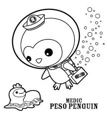 Octopod coloring page #cartoon #coloring #pages for free in hd resolution. Free Printable Octonauts Coloring Pages