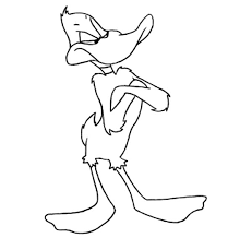 Slithery Daffy Duck Coloring Pages Netart Di 2020