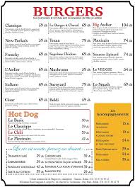 L Atelier Burger Rabat Menu 2021 Livraison A Domicile Les Meilleurs Restaurants A Rabat Eat Ma