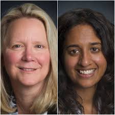 Frances Lund, Ph.D., Charles H. McCauley professor in the Department of  Microbiology and director of the Immunology Institute, along with Anoma  Nellore, M.D., an associate professor in the Division…